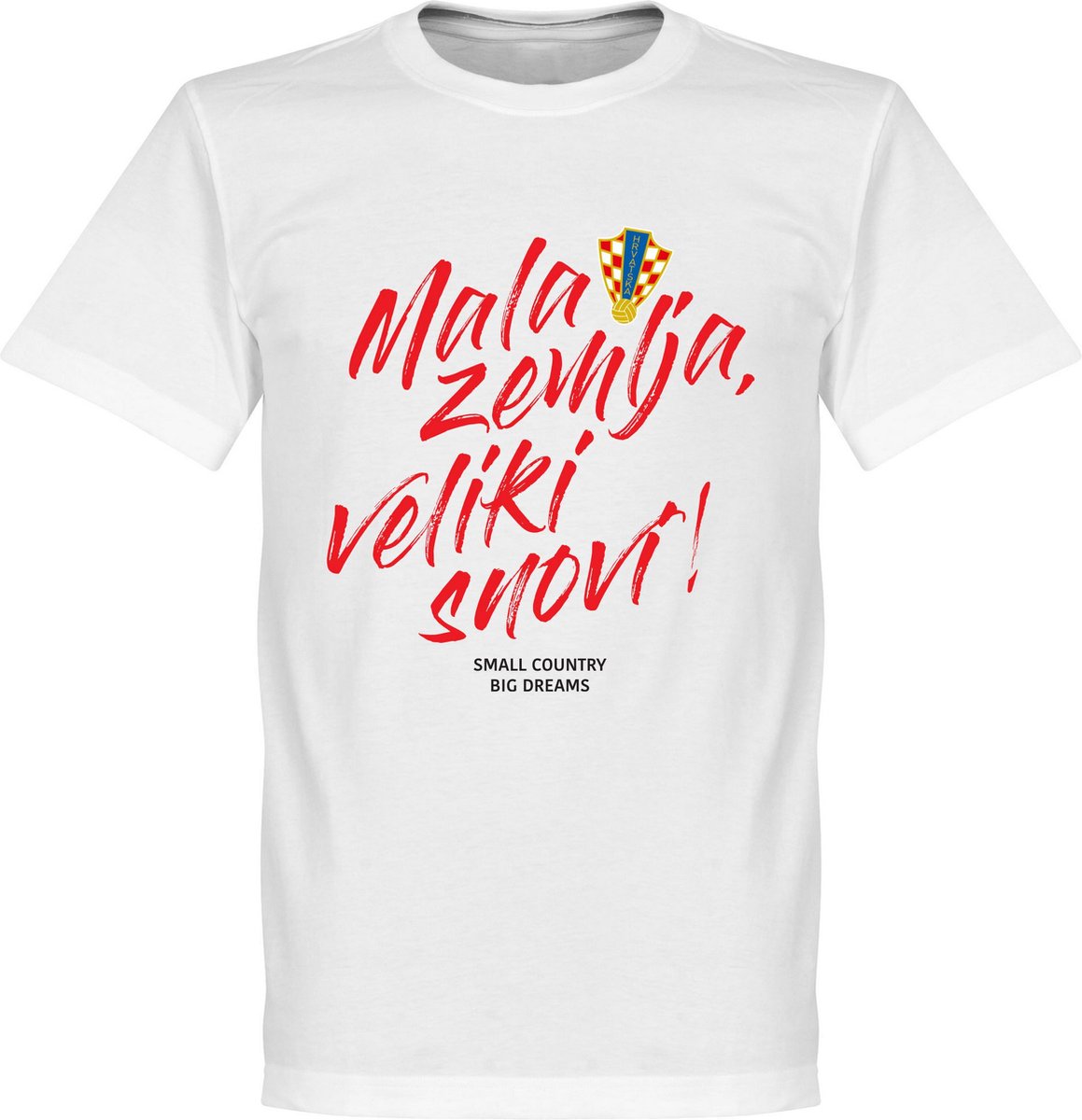 Kroatië Mala Zemlja, Veliki Snovi T-Shirt - Wit - XXXL