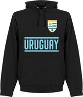 Uruguay Team Hooded Sweater - Zwart - XXL