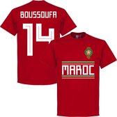 Marokko Boussoufa 14 Team T-Shirt - XXL
