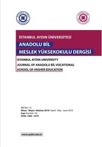 Yıl Year: 13 Nisan - Mayıs - Haziran 201 - Istanbul Aydin Universitesi