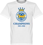 Leicester City Foxes Champions 2016 T-Shirt - XXL