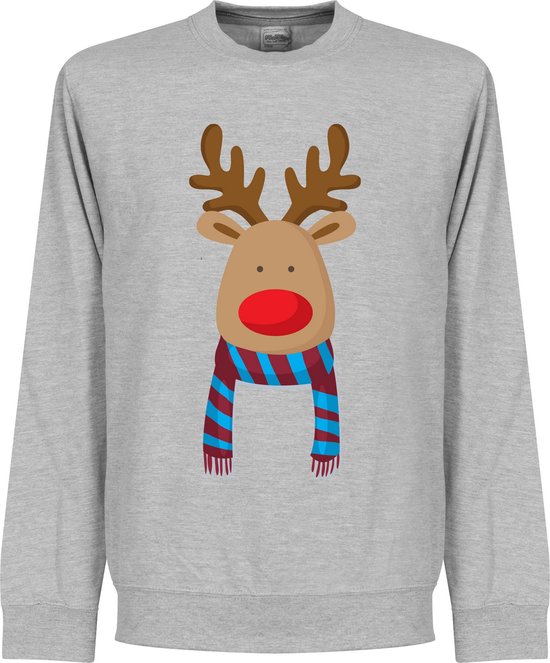 Reindeer West Ham United Supporter Sweater - KIDS - 7-8YRS