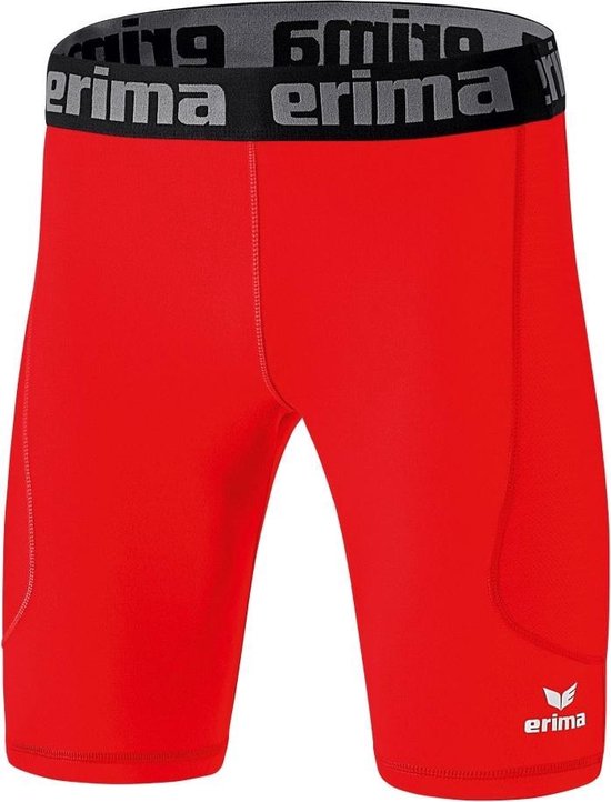 Erima Elemental Tight - Thermoshort  - rood - 3XL