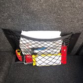 Auto Net - Auto Accessories - Auto Opslag - Car Organizer - Zwart - Opberg - Mesh - Elastisch Sterk - 41x24