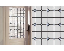 Patifix Glas in lood Raamfolie - Zelfklevend - 45x200 Cm
