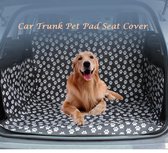 Waterdichte XXL Hondendeken voor auto - Autodeken voor je hond - Hondendeken voor je auto kofferbak - Pootjespatroon