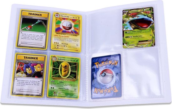 Thumbnail van een extra afbeelding van het spel Pokémon Verzamelmap Raichu 4 Pocket - 240 Pokemon Kaarten Opbergmap
