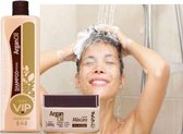 VIP Argan Oil Shampoo + Ztox Botox haar mascara olie macadamia & Chia