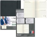 Sigel Dagkalender Conceptum 2020 C2010 Din A5 Kleur Cover: Zwart 1 Stuks