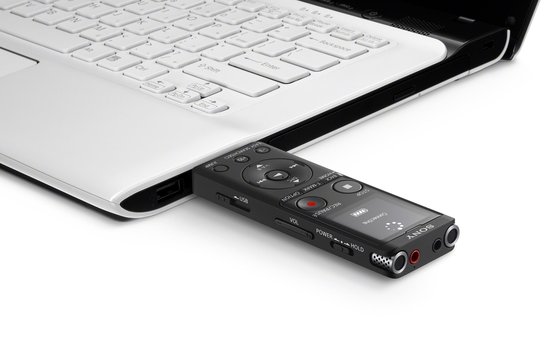 Sony ICD-UX570 - Digitale Voice recorder - 4GB -Zwart - Sony