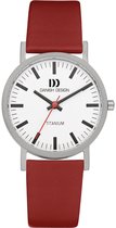 Danish Design Titanium - Montre-bracelet - Rouge - Ø 35 mm