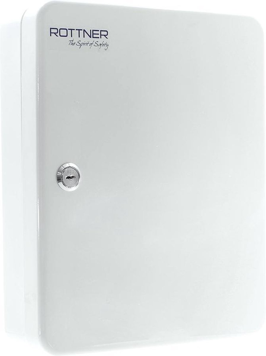 Rottner Sleutelkast SK40 -voor 40 sleutels-Wit - 30x24,5x8,5cm