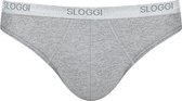 3x Sloggi basic mini heren slip grijs L - onderbroek