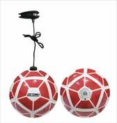 Mini bal met elastiek KICK and PLAY db SKILLS rood