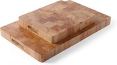 Hendi Snijplankenset - Set van 2 - Rubberwood