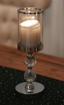 Luxe Kaarsen Kandelaar Met Kristal 35 CM Woondecoratie