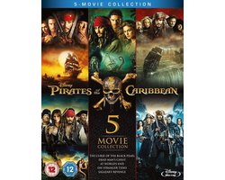 Pirates Of The Caribbean 1-5 (Blu-ray)