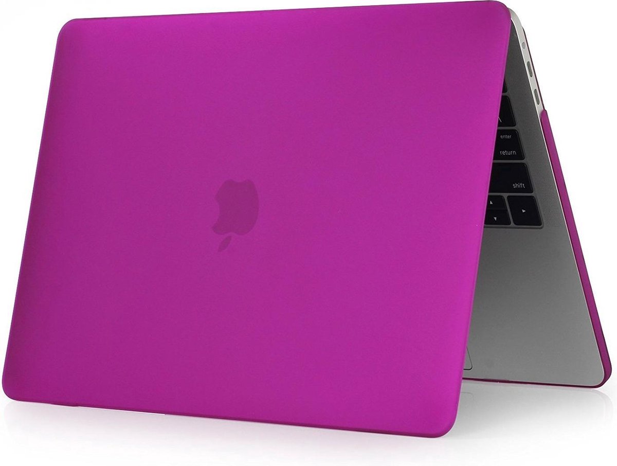 Macbook Case voor New Macbook PRO 13 inch met of zonder Touch Bar 2016/2017 - Laptop Cover - Matte Diep Paars