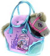 Cuddly Toys Braet Grey Pony with Basket