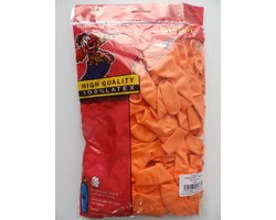 Ballonnen 100 stuks Oranje