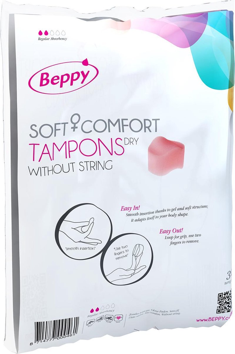 Beppy Soft + Comfort Tampons Dry - 30 stuks