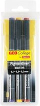 pigmentliner Aristo college 3-delige set 0,1-0,3-0,5 AR-23511