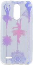 For LG  K10 (2017) Ballet Girl patroon Soft TPU beschermings hoesje
