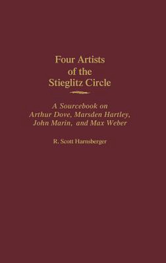 Art Reference Collection- Four Artists of the Stieglitz Circ ... - cover
