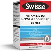 Swisse Vitamine D3 Voedingssupplement - 100 capsules