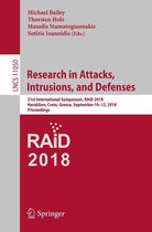 Lecture Notes in Computer Science 11050 - Research in Attacks, Intrusions, and Defenses