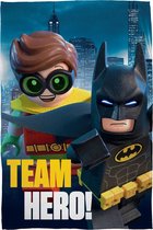 Lego Batman deken fleece - 100 x 150 cm. - Bat-Man plaid