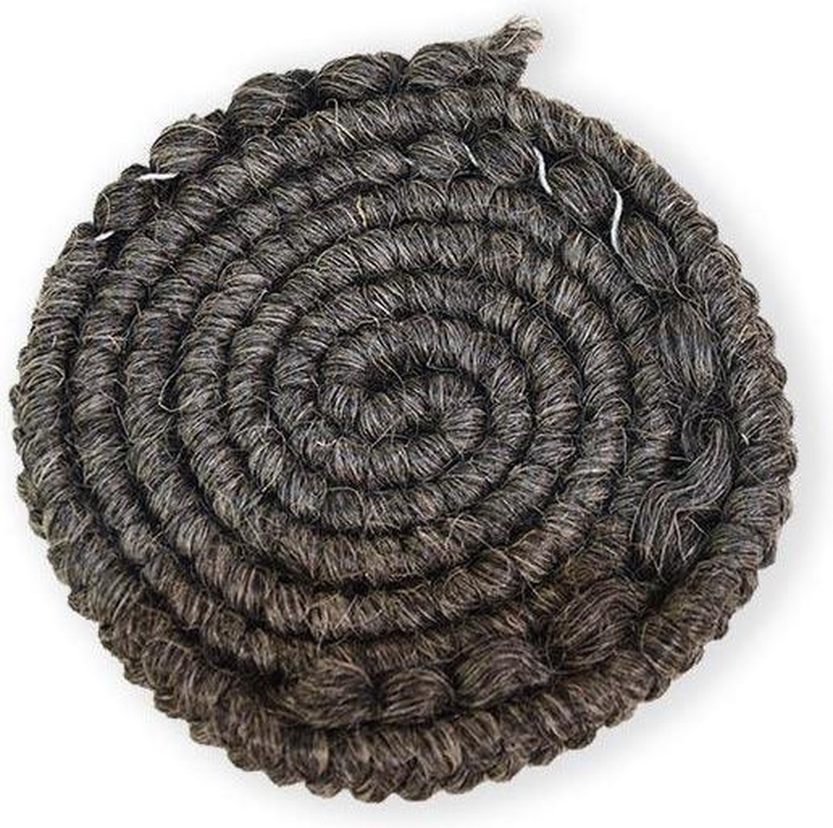 Wolcrêpe donkergrijs (100cm)