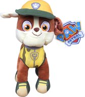 Paw Patrol Rubble knuffel Jungle serie 27 cm