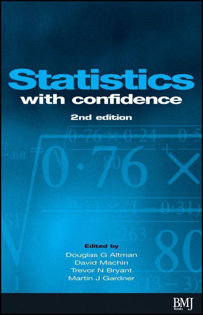 Statistics with Confidence - DG Altman
