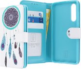 Huawei P30 hoesje - CaseBoutique - Wit - Kunstleer