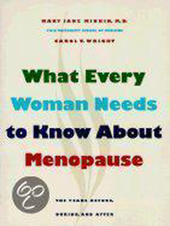 What Every Woman Needs to Know About Menopause - cover