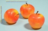 Appels, medium, 3 stuks (decoratie)