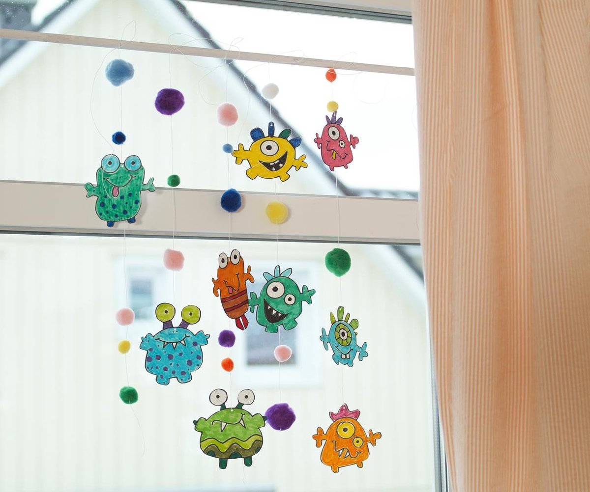 edding 14 FUNTASTICS - kleurstiften voor kinderen - set van 18 - ronde punt 3 mm - voor kleurplezier op papier en karton - afwasbaar van huid en textiel - zomervakantie - kindercadeau — afbeelding 15