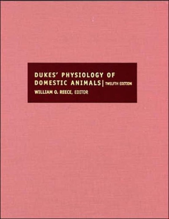 Dukes' Physiology of Domestic Animals - cover