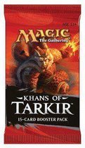 Magic the Gathering Khans of Tarkir booster