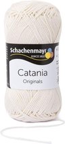 Schachenmayr Catania cotton 130 Cream. PACK DE 5 AMPOULES a 50 GRAM.