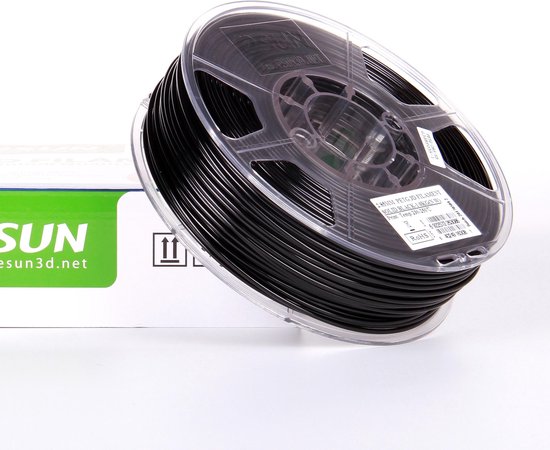 eSUN PETG 3D Printer Filament 1.75mm 1KG (Solid Black)