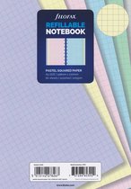 Filofax A5 Notebook  Navulling Pastel Kleuren Ruitjes 120 g/m² Papier