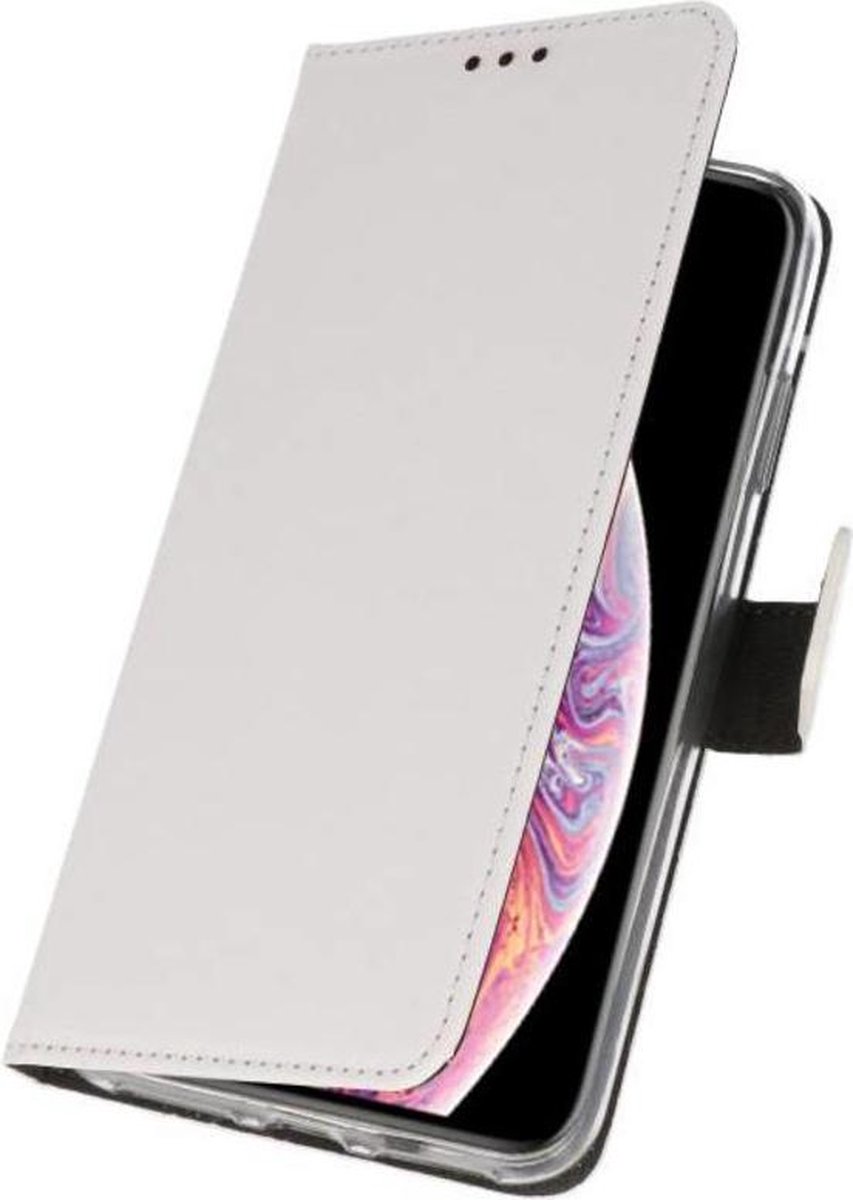 Bestcases Pasjeshouder Telefoonhoesje iPhone Xs Max - Wit
