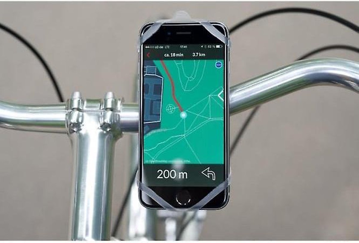 aankomst Bliksem kom tot rust Finn "Bike Citizens" universele telefoonhouder fiets met fietsnavigatieapp  | bol.com