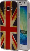 Britse Vlag TPU Cover Case voor Samsung Galaxy A3 Hoesje