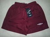 Short Umbro enfant bordeaux rouge 8/9 ans taille 146