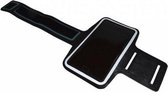 Comfortabele Smartphone Sport Armband voor uw Yota Yotaphone 2, zwart , merk i12Cover
