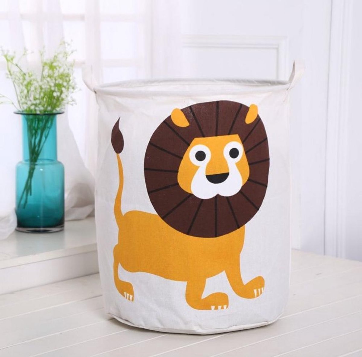 Container - Tas - Wasmand - Speelgoed mand - Uil