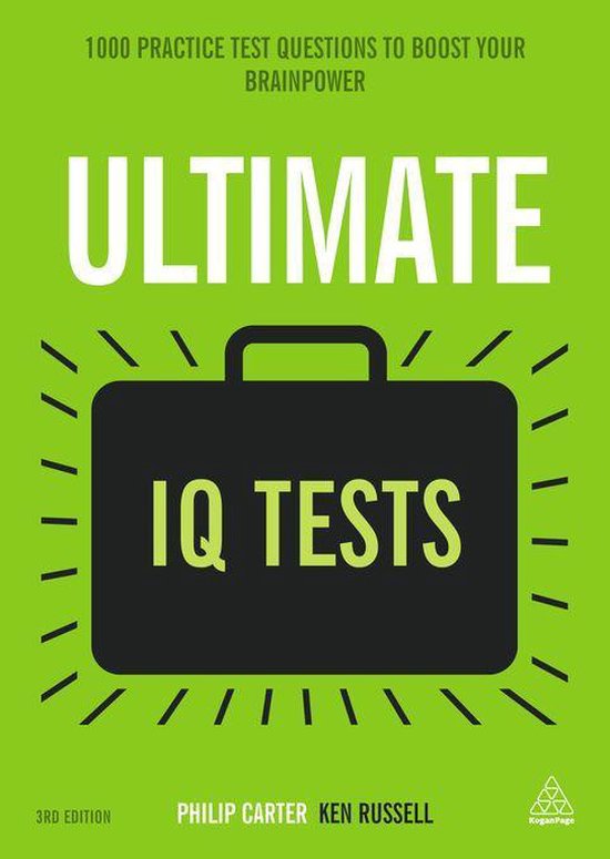 Ultimate Series - Ultimate IQ Tests - cover